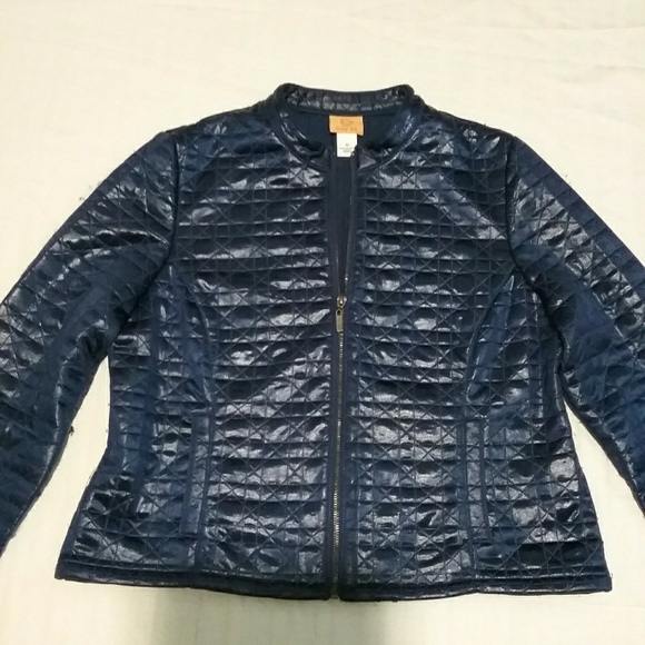 Women's fancy royal blue jacket - Picture 1 of 3